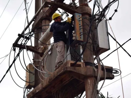 Energía de Misiones inició el recambio de cableado en la avenida Rademacher de Posadas para asegurar y mejorar el suministro eléctrico  imagen-3