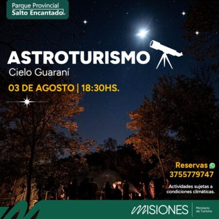 Nuevo encuentro de Astroturismo en el Salto Encantado Nuevo encuentro de Astroturismo en el Salto Encantado imagen-3