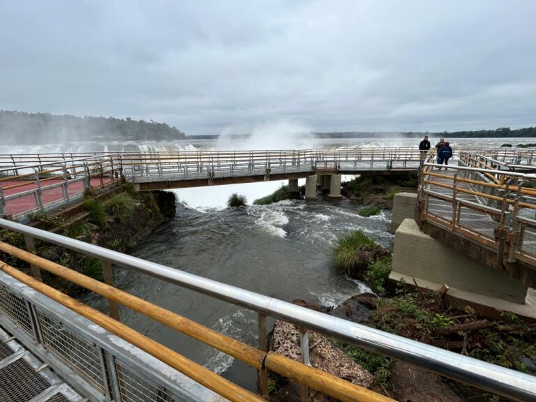 Cataratas del Iguazú: asistencia del Inti para la reapertura del circuito Garganta del Diablo imagen-2