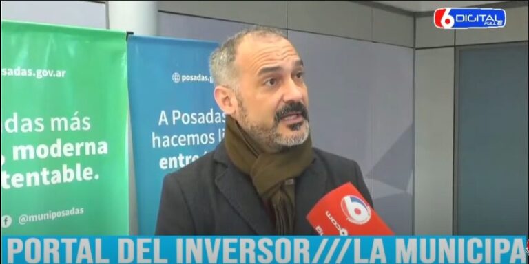 El presidente de la Cámara de Comercio aseguró que el nuevo portal de inversión es clave para mostrar las ventajas de invertir en Posadas imagen-12