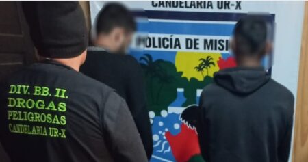 Operativo relámpago en Candelaria: dos detenidos y secuestro de elementos electrónicos imagen-3