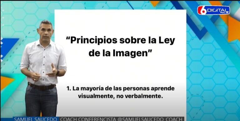 El Coach Saucedo explicó cuáles son los principios fundamentales de la ley de la imagen imagen-7