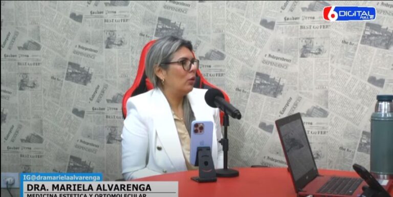 La doctora Alvarenga explicó en qué consisten sus tratamientos y cómo brindan una solución a los desequilibrios internos  imagen-7