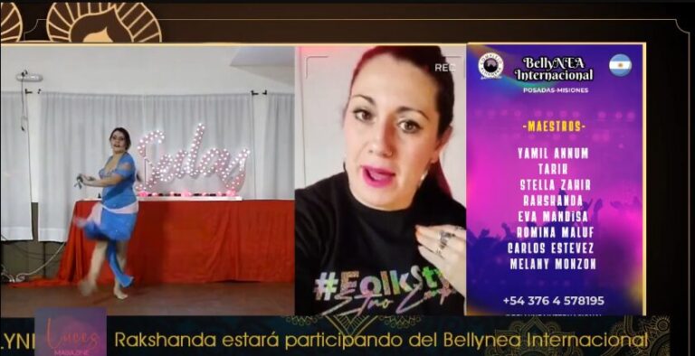 "El BellyNea Internacional 2024 llega cargado de energía y oportunidades únicas para aprender y disfrutar de la danza oriental" destacó la bailarina Rakshanda imagen-3