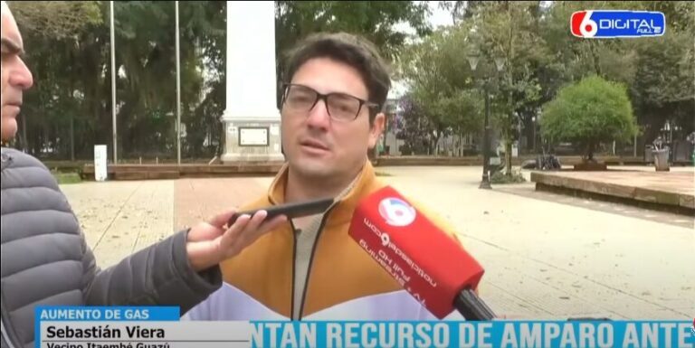 Vecinos de Itaembé Guazú presentaron un recurso de amparo contra el incremento del 1300% en tarifas de gas imagen-5