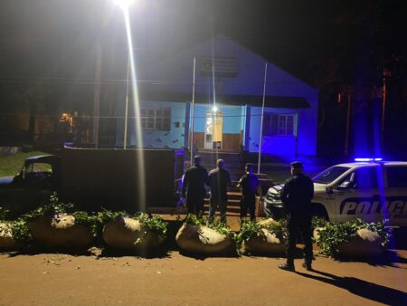 La Policía recuperó alrededor de 800 kilos de yerba sustraídos y detuvo a uno de los autores en Campo Ramón imagen-10