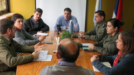 El ministro Recamán coordina con la Gendarmería avanzar con el trabajo conjunto en territorio imagen-10