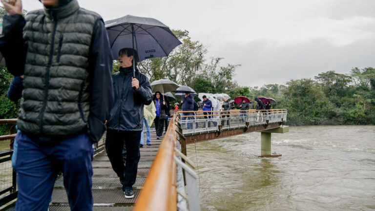 Reinauguración de las pasarelas en la Garganta del Diablo: "Una tarea titánica y un día esperado por los misioneros" imagen-28