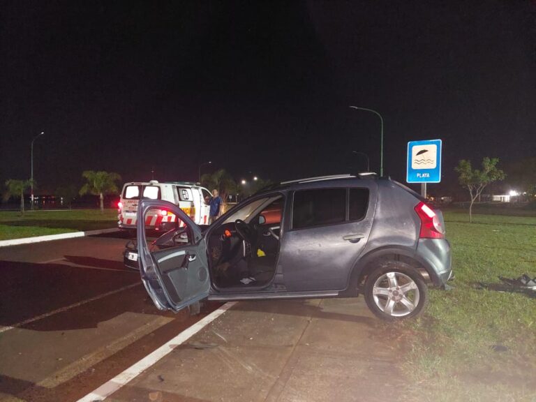 Despiste vehicular en costanera de Garupá dejó un lesionado imagen-31