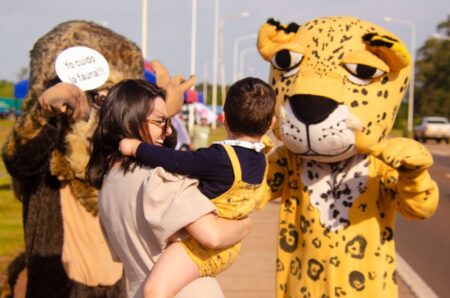 Con actividades en la costanera, “Yo freno por la fauna” completó su primera parte en el Sur de Misiones y el miércoles desembarcará en Puerto Iguazú imagen-4