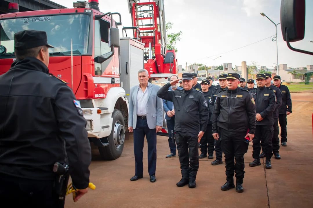 Dirección de Bomberos de la Policía de Misiones celebró con un emotivo acto su 94to aniversario imagen-4