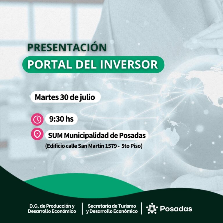 Posadas presenta su innovador "Portal del Inversor" imagen-38