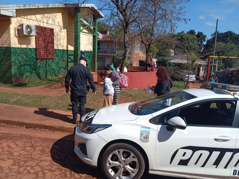 Asistencia humanitaria: Policías asistieron a una menor en Oberá imagen-37