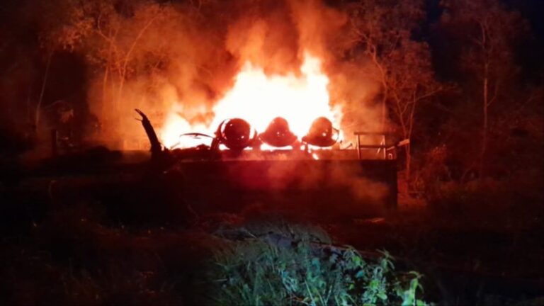 Corrientes: en la ruta 14 un hombre murió atrapado en el incendio de un camión imagen-3