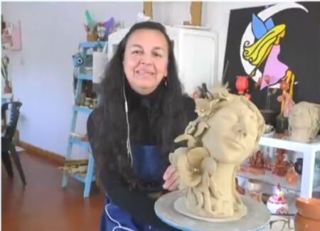Con barro Ñaú, escultora ceramista realiza obras artísticas «con un sentido regional, con identidad» Con barro Ñaú, escultora ceramista realiza obras artísticas "con un sentido regional, con identidad" imagen-7