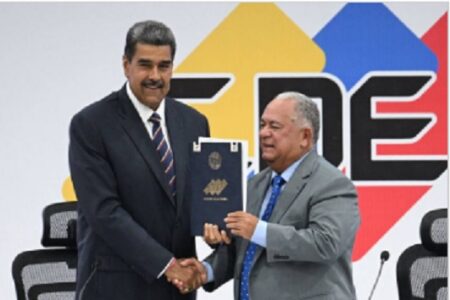 A pesar del reclamo internacional, proclamaron a Nicolás Maduro como presidente de Venezuela imagen-2
