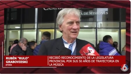 «Me siento bien alegrando un corazón», dijo el músico «Rulo» Grabovieski "Me siento bien alegrando un corazón", dijo el músico "Rulo" Grabovieski imagen-4
