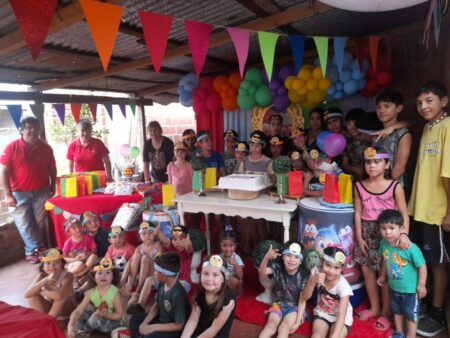 El P.A.S. celebró con una fiesta de cumpleaños repleta de alegría para los niños del barrio Papa Francisco imagen-5