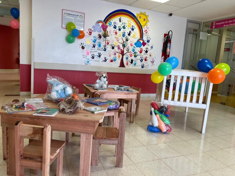 Mes de las Infancias: mobiliario nuevo en el Hospital de Pediatría y actividades lúdicas en toda la provincia imagen-24