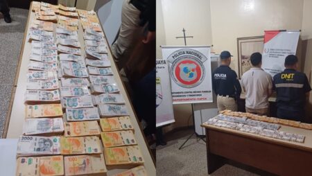 Encarnación: incautan en el el puente San Roque González de Santa Cruz $20 millones de origen sospechoso imagen-10