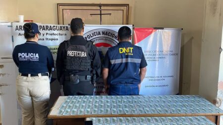 Boliviano intentó ingresar a Encarnación con casi 800 mil pesos y 17.865 dólares imagen-3