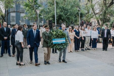 Posadas conmemoró el 174° Aniversario del fallecimiento del General San Martín imagen-1