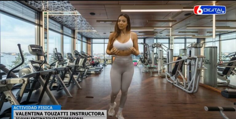 Instructora Deportiva recomendó una rutina de ejercicios para fortalecer el cuerpo, "es un entrenamiento integral para construir fuerza" imagen-3