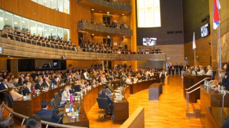 Legislatura rechazó la renuncia presentada por el diputado puertista Germán Kiczka investigado por pedofilia y aprobó por unanimidad su desafuero parlamentario Legislatura rechazó la renuncia presentada por el diputado puertista Germán Kiczka investigado por pedofilia y aprobó por unanimidad su desafuero parlamentario imagen-7