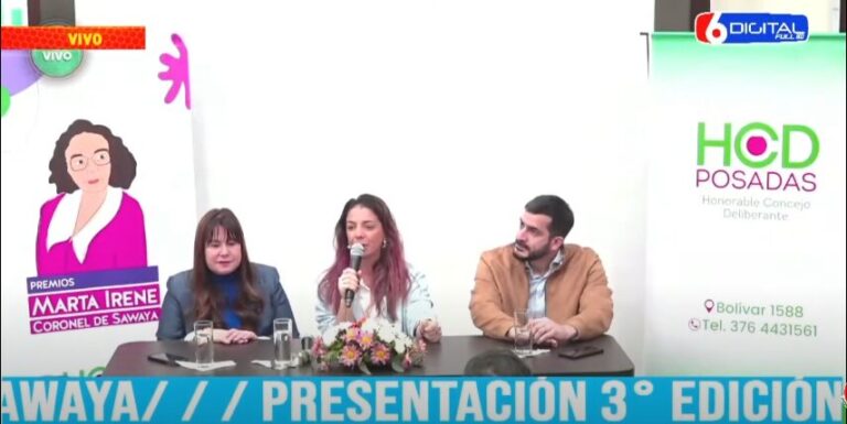 Ya está abierta la etapa de nominaciones para los Premios Marta Irene Coronel de Sawaya, "la idea es que la comunidad pueda proponer a sus candidatas" imagen-16