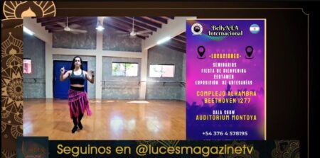 La bailarina Melanie Monzón se sumará al certámen BellyNea Internacional 2024 como maestra destacada imagen-1