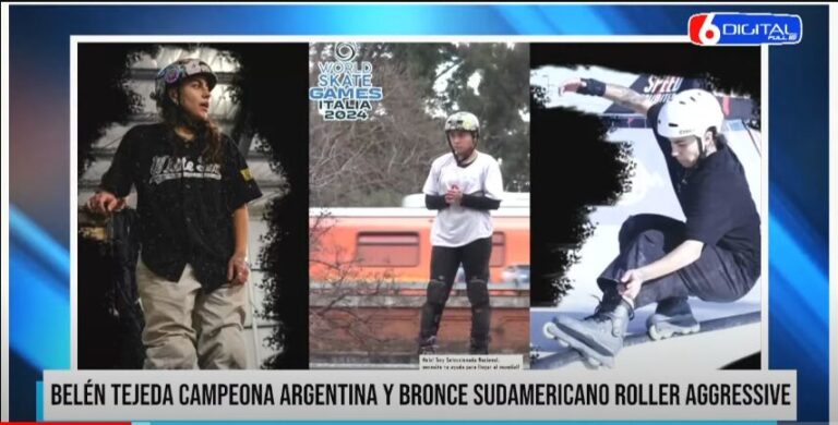 Campeona Nacional de Roller Aggressive, busca apoyo para competir en el World Skate Game Italia 2024 imagen-44