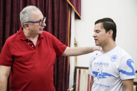 Juegos Paralímpicos 2024: Passalacqua recibió al atleta paralímpico posadeño Mario Ríos quien viajará a París con el equipo de "Los Murciélagos" imagen-7