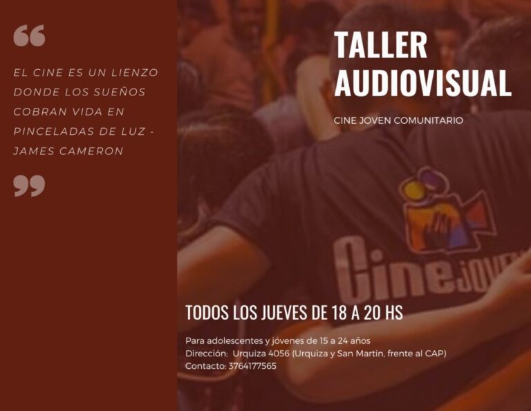 Dale Vida a Tus Historias: comienza la novena edición del Taller "Cine Joven Comunitario" imagen-44