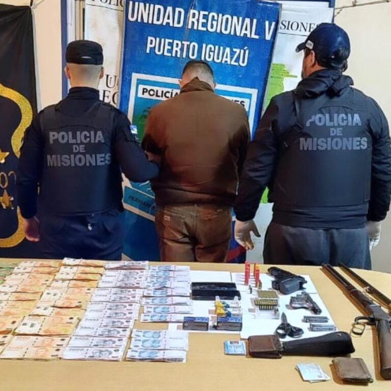 Wanda: secuestraron armas de fuego, droga y arrestaron a un hombre imagen-10