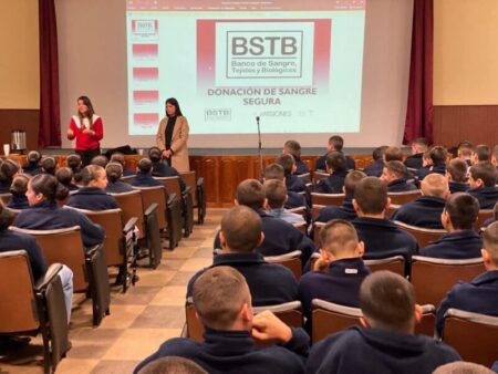 El Banco de Sangre promueve la donación voluntaria en las escuelas imagen-1