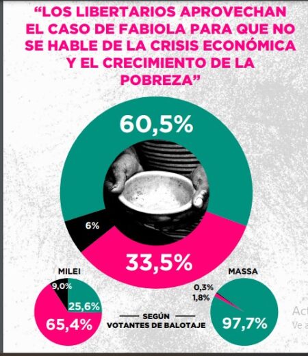 Encuesta: un 60% afirma que el caso de Alberto Fernández es utilizado por el gobierno de Milei para tapar la crisis económica Encuesta: un 60% afirma que el caso de Alberto Fernández es utilizado por el gobierno de Milei para tapar la crisis económica imagen-7