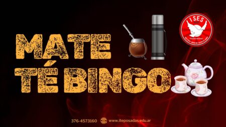 El Instituto Superior Espíritu Santo invita al Mate/Té Bingo de este sábado El Instituto Superior Espíritu Santo invita al Mate/Té Bingo de este sábado imagen-2