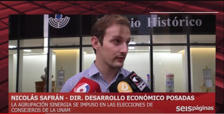 Sinergia se impuso en las elecciones de Consejeros de la UNaM, "Estamos muy contentos con este resultado" aseguró Nicolas Safrán imagen-17