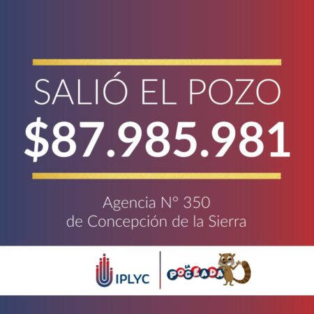 Casi 88 millones de la Poceada se fueron para Concepción de la Sierra imagen-3