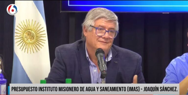 El Instituto Misionero de Agua y Saneamiento proyectó un incremento del 140% en su presupuesto 2025, "fue un año atípico" aseguró Sánchez imagen-20