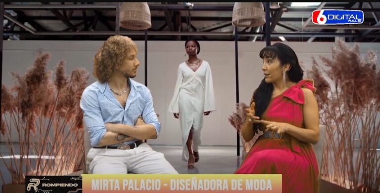 La diseñadora Mirta Palacios presentó su nueva colección en Rompiendo Redes y aseguró que "cada vestido puede llevar días u horas en realizarse" imagen-40