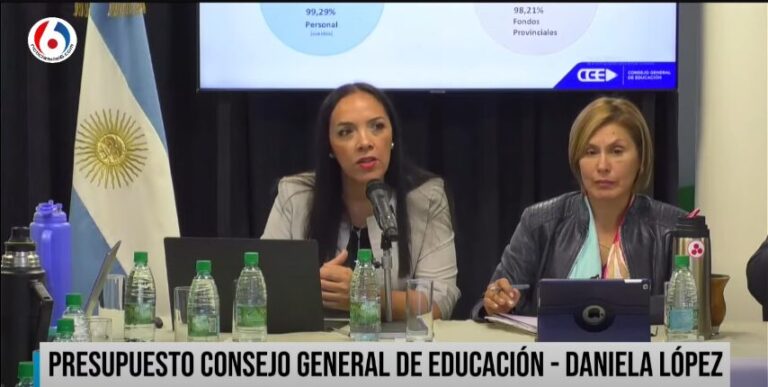 El Consejo General de Educación proyectó un 144,64% de incremento para el presupuesto 2025, "la mayor erogación se destina a sueldos del personal" destacaron imagen-29