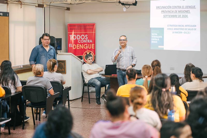 Misiones inicia este martes la Campaña de Vacunación contra el Dengue para adolescentes imagen-2