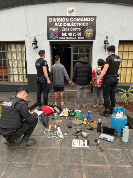 Comando Centro recuperó elementos robados y detuvo a tres masculinos imagen-9