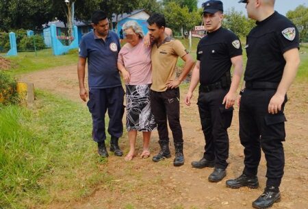 Hallaron a la mujer que se extravió en un monte de El Soberbio imagen-8