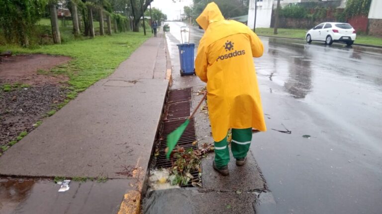 La Comuna posadeña despliega operativos especiales tras la tormenta imagen-1