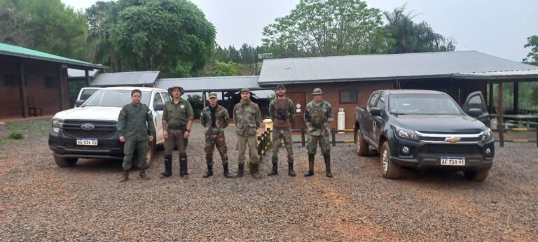 Destruyeron dos campamentos y pusieron en fuga a cazadores furtivos en un operativo realizado en el Parque Urugua-í imagen-32