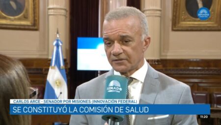 Senado: "El principal objetivo de los proyectos es el paciente", dijo Arce quien asumió la vicepresidencia de la Comisión de Salud imagen-6