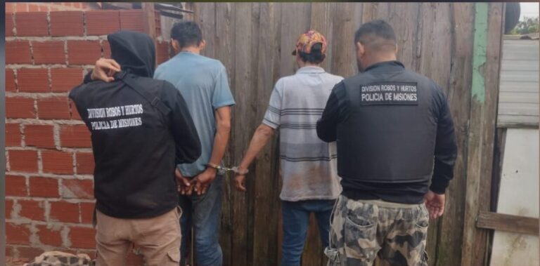 Arrestaron a cuatro hombres con frondoso prontuario delictivo en Posadas imagen-11