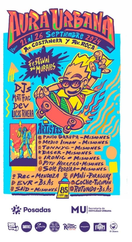 Arranca el Festival de Murales “Aura Urbana”, este sábado imagen-4